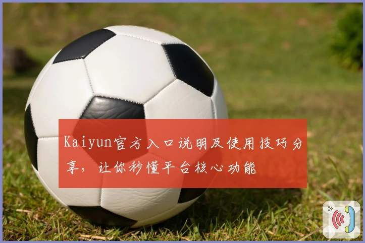Kaiyun官方入口说明及使用技巧分享，让你秒懂平台核心功能